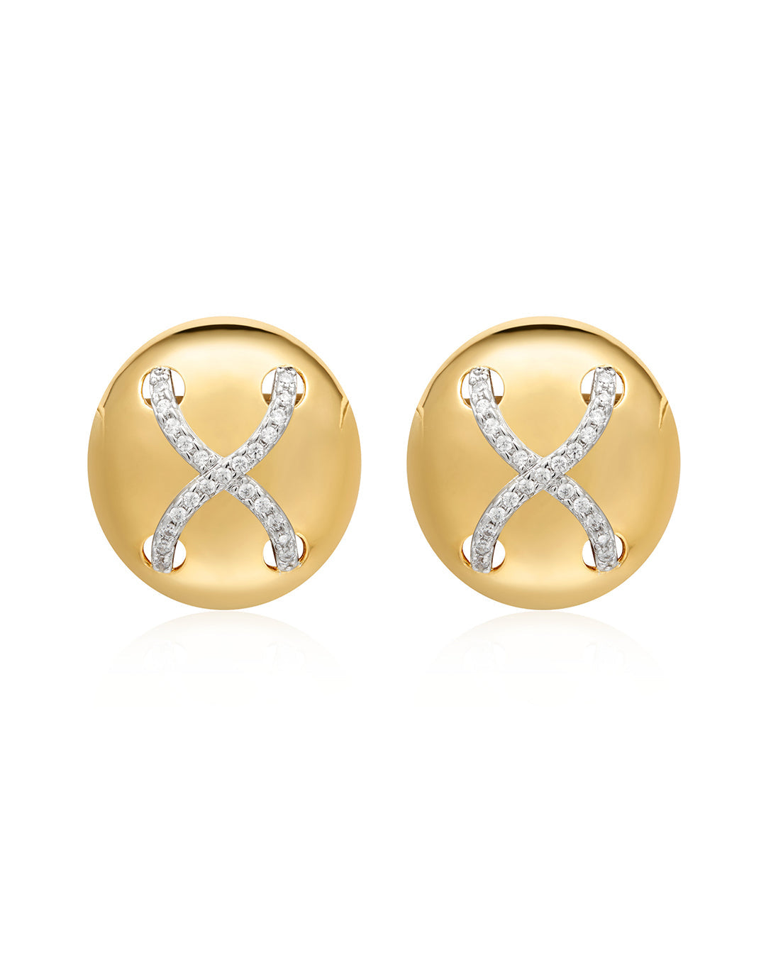 Mariner Cross Studs - Earrings