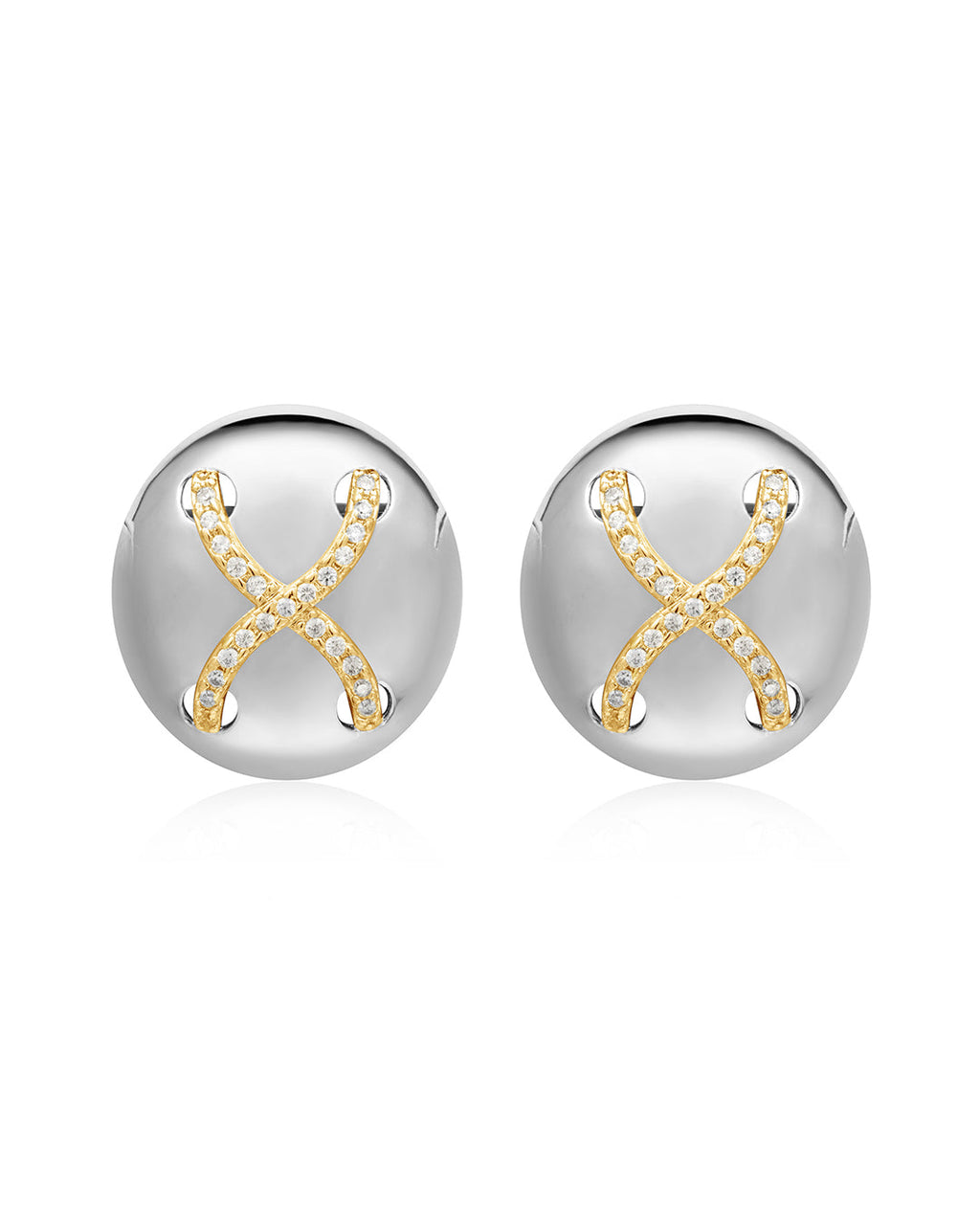 Mariner Cross Studs - Earrings — alternate view