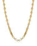 Dalia Two-Tone Chain Necklace
