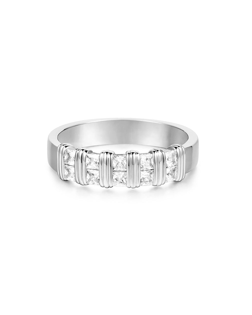 Remy Princess Cut Band - Rings — alternate view
