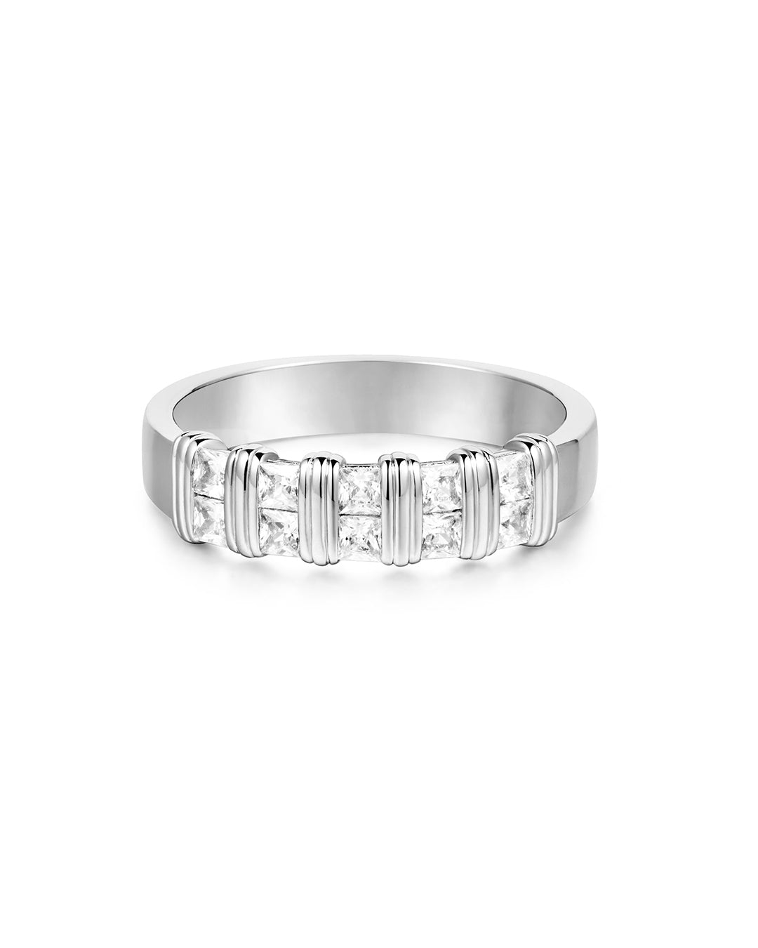 Remy Princess Cut Band - Rings — alternate view