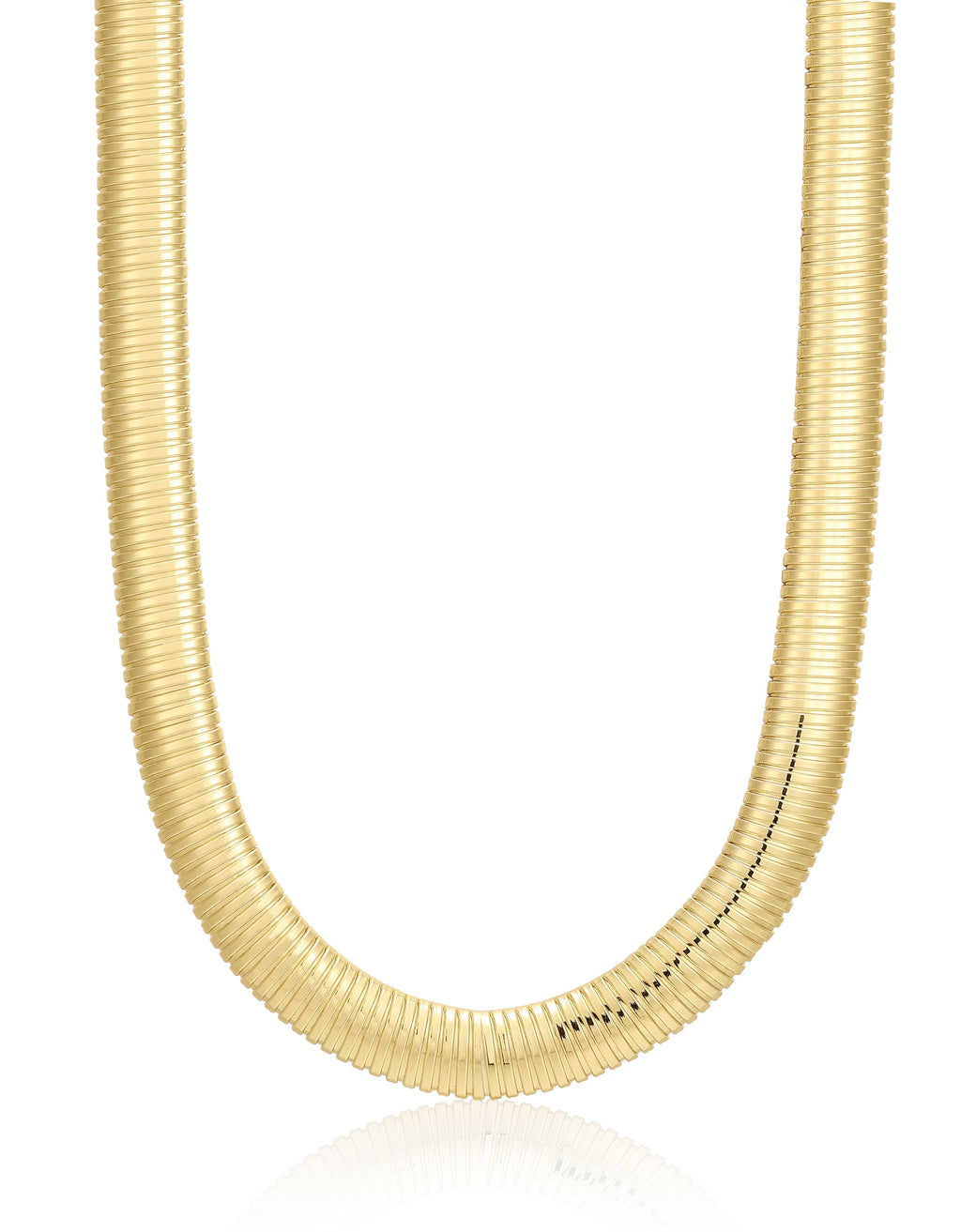 Flex Snake Chain Necklace - Gold