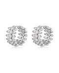 Florette Hoops - Silver