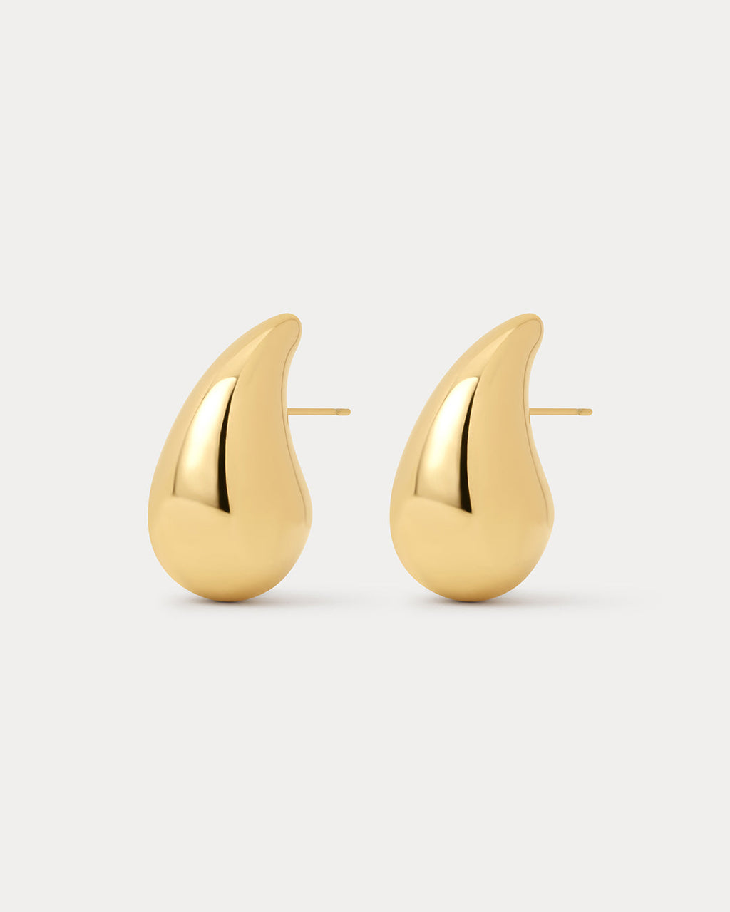 Gia Hoops - Gold