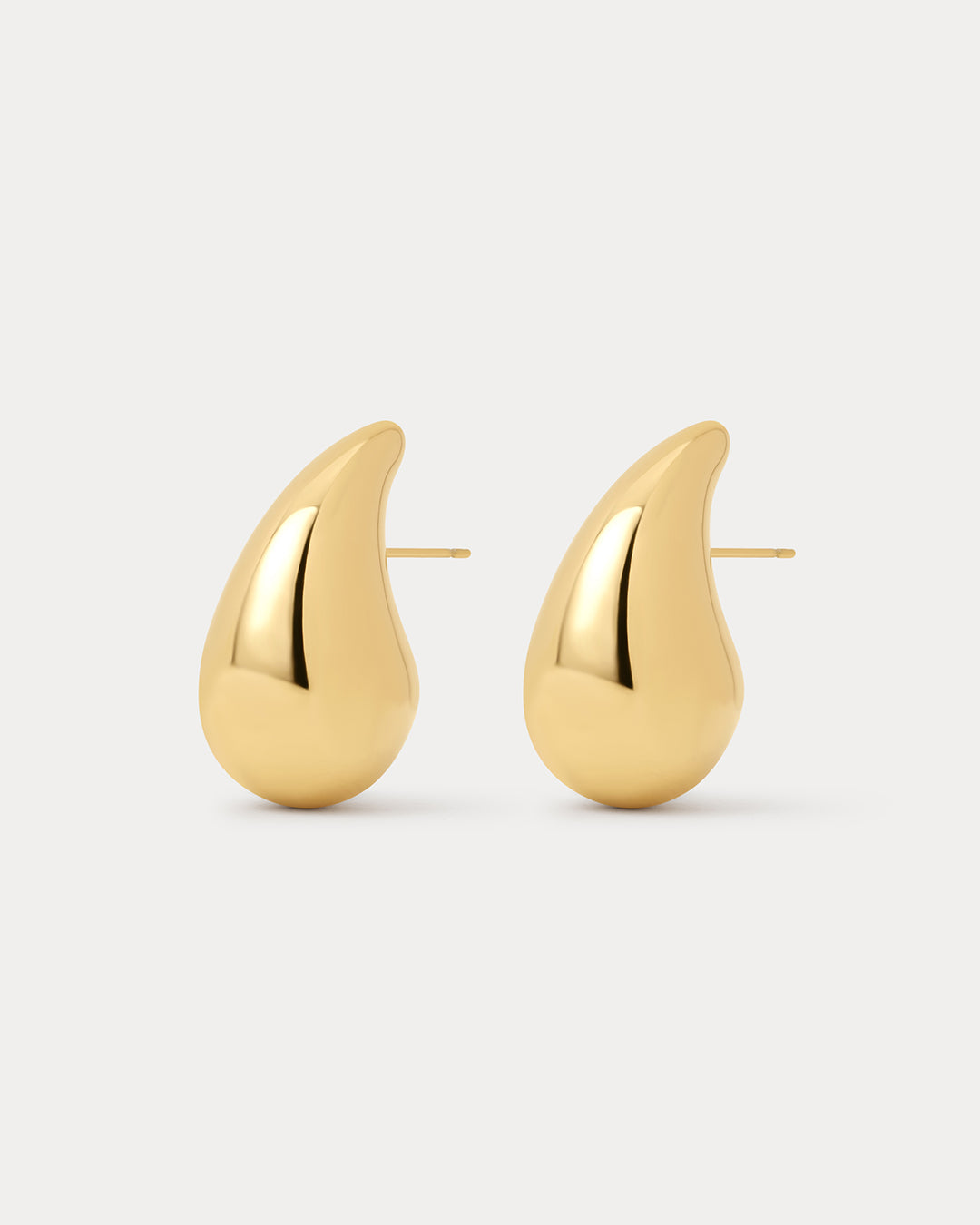 Gia Hoops - Gold