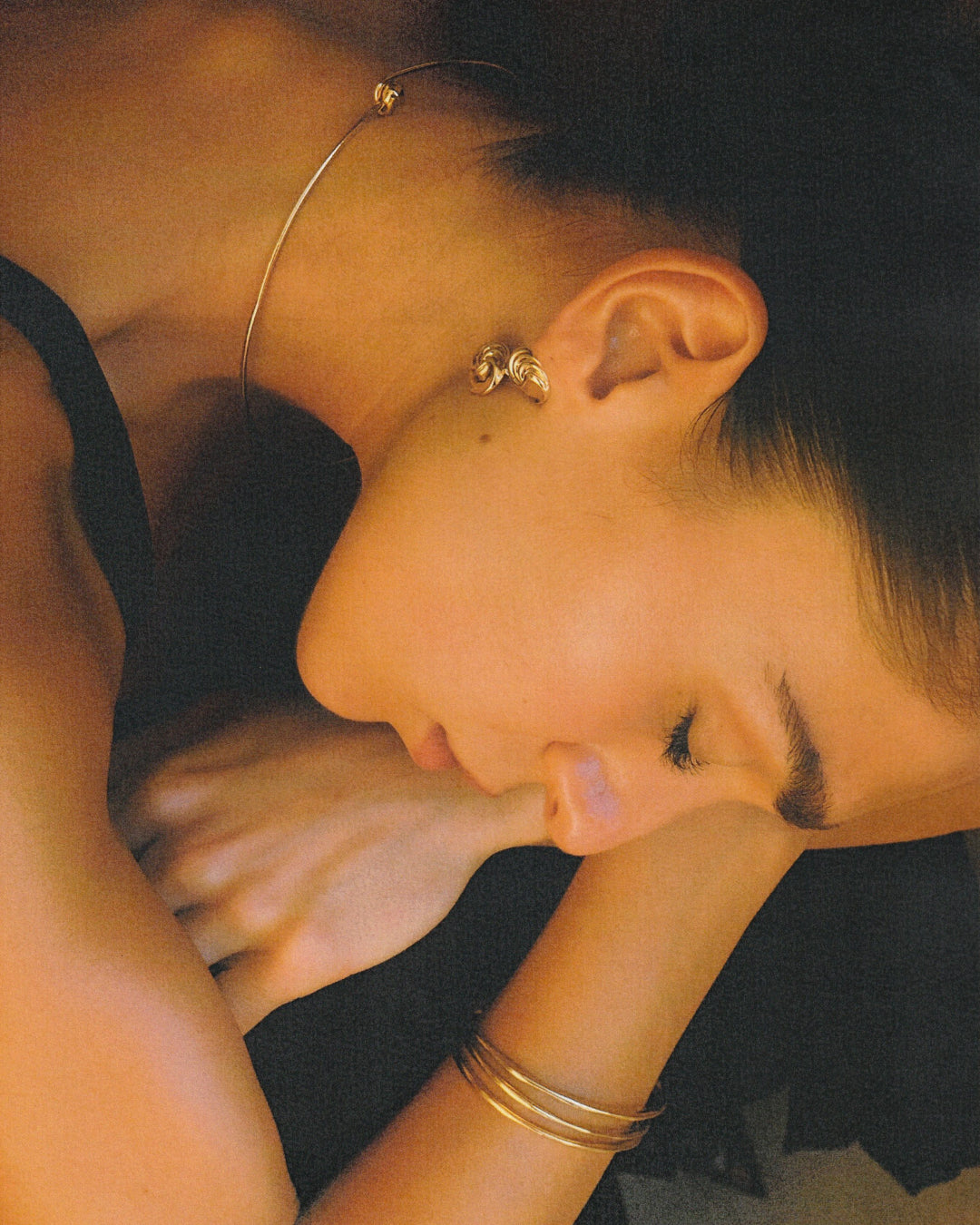 Leila Drop Earrings — detail view 2