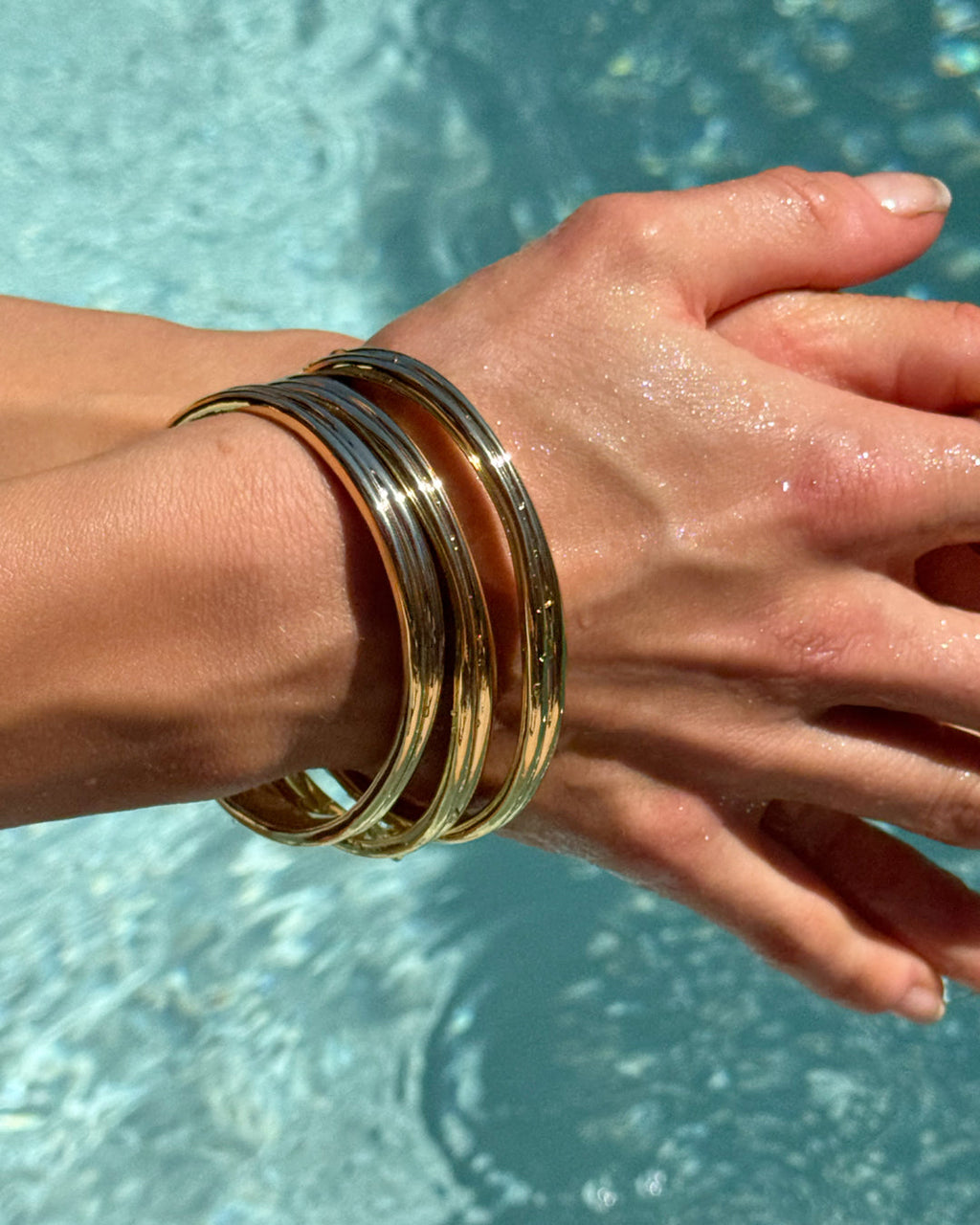 Mallorca Bangles Set — detail view