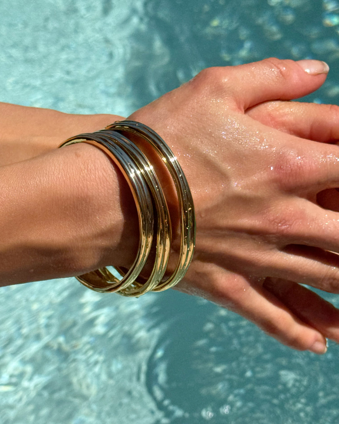 Mallorca Bangles Set — detail view