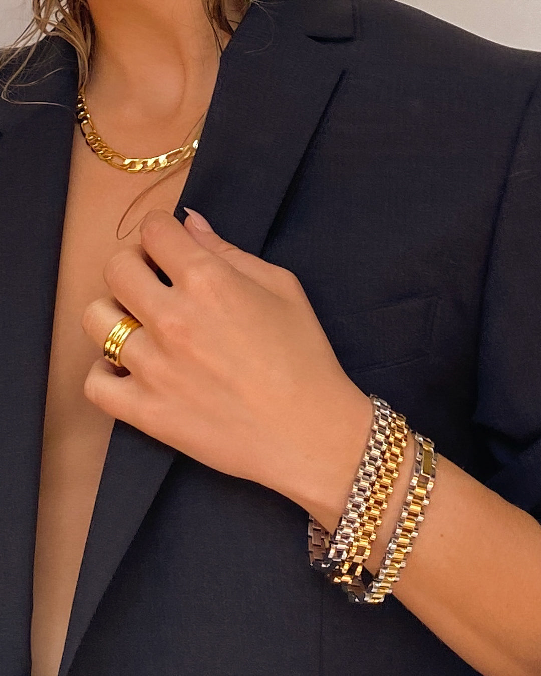 Timepiece Bracelet - Gold — alternate view 2