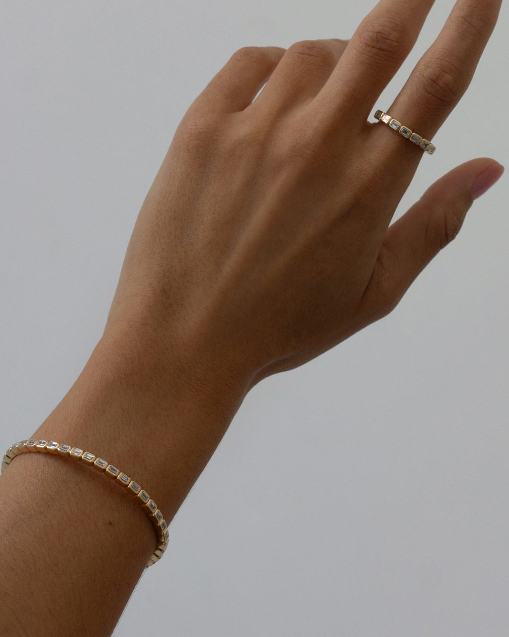 24/7 Flex Eternity Band - Emerald Cut - Rings — reverse view