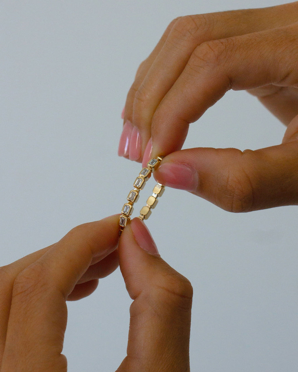 24/7 Flex Eternity Band - Emerald Cut - Rings — reverse view