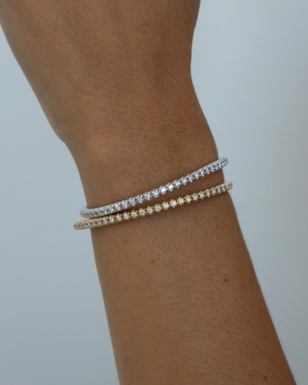24/7 Flex Tennis Bracelet — reverse view