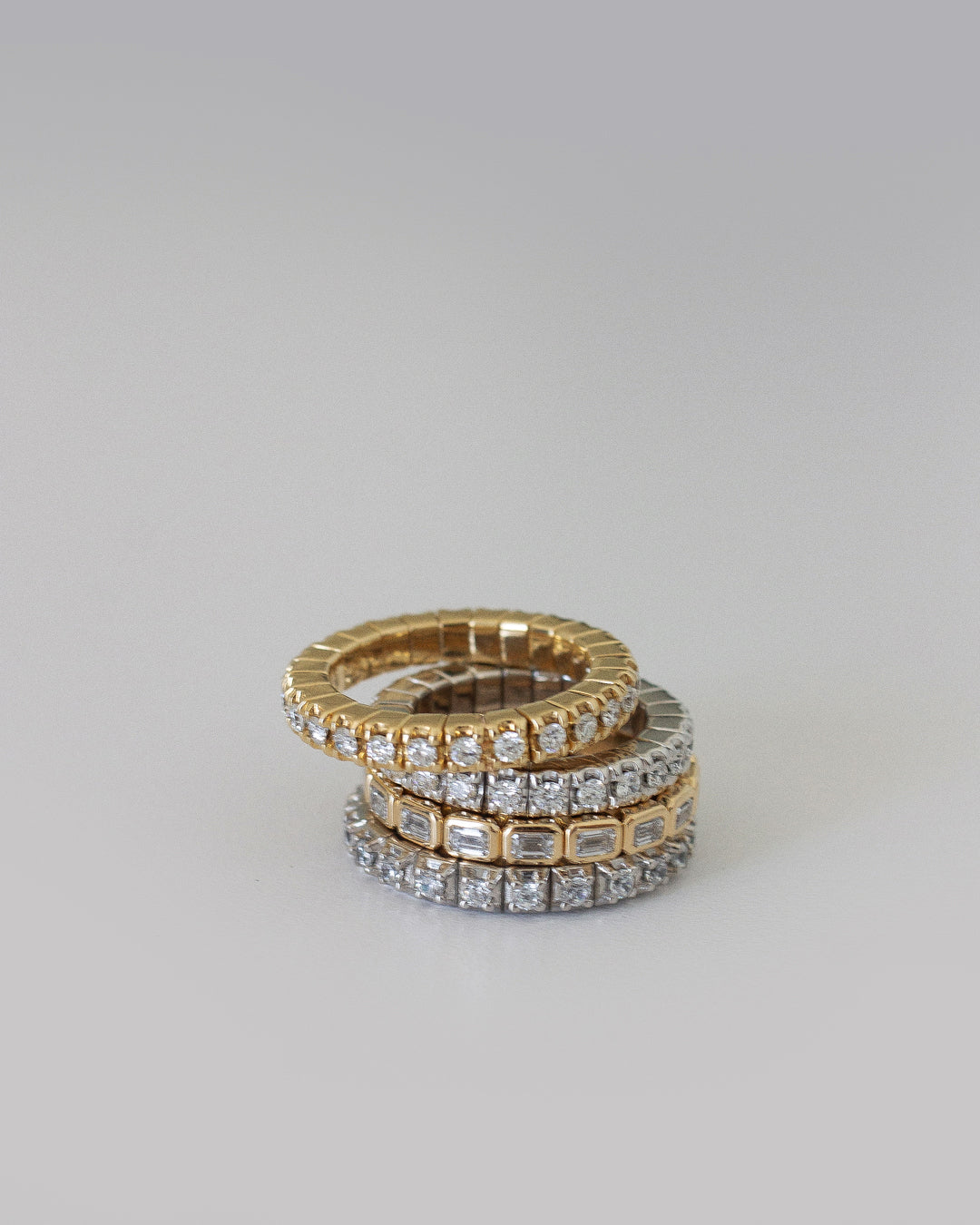24/7 Flex Eternity Band - Emerald Cut - Rings — alternate view 2