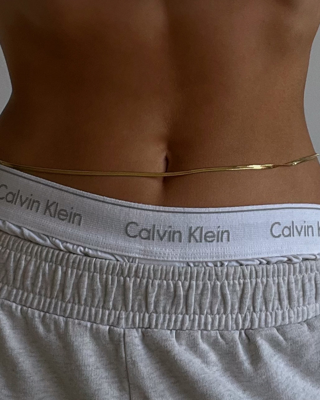 Mercer Belly Chain - Gold — alternate view 2