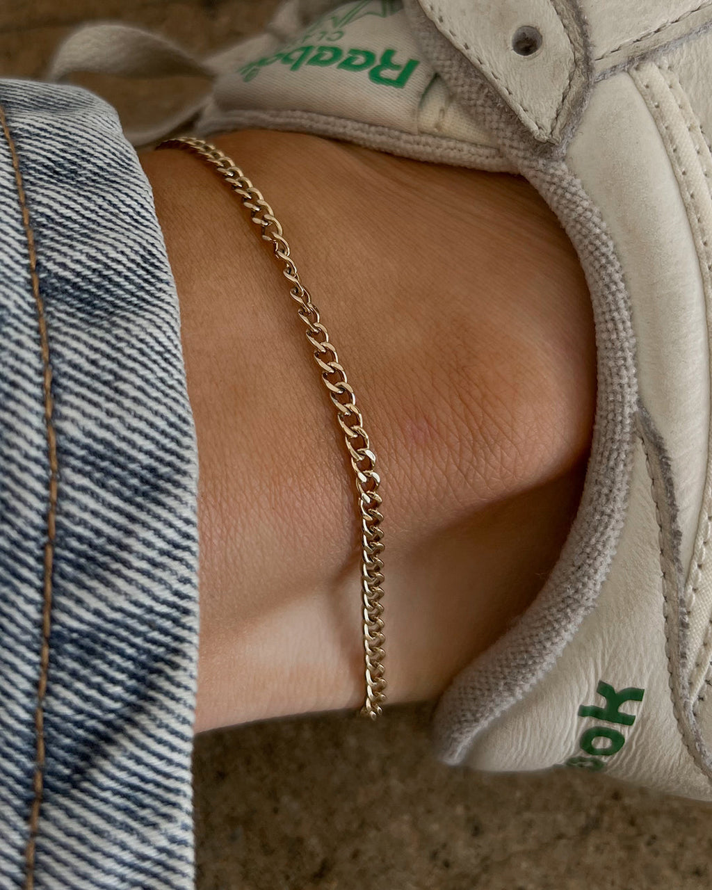 Virgo Energy Anklet - Gold — alternate view