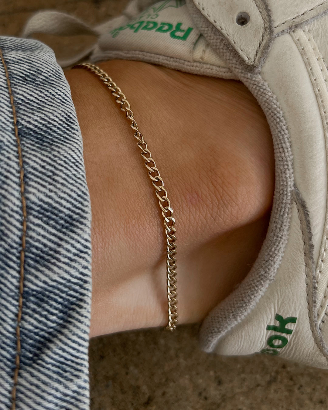 Virgo Energy Anklet - Gold — alternate view