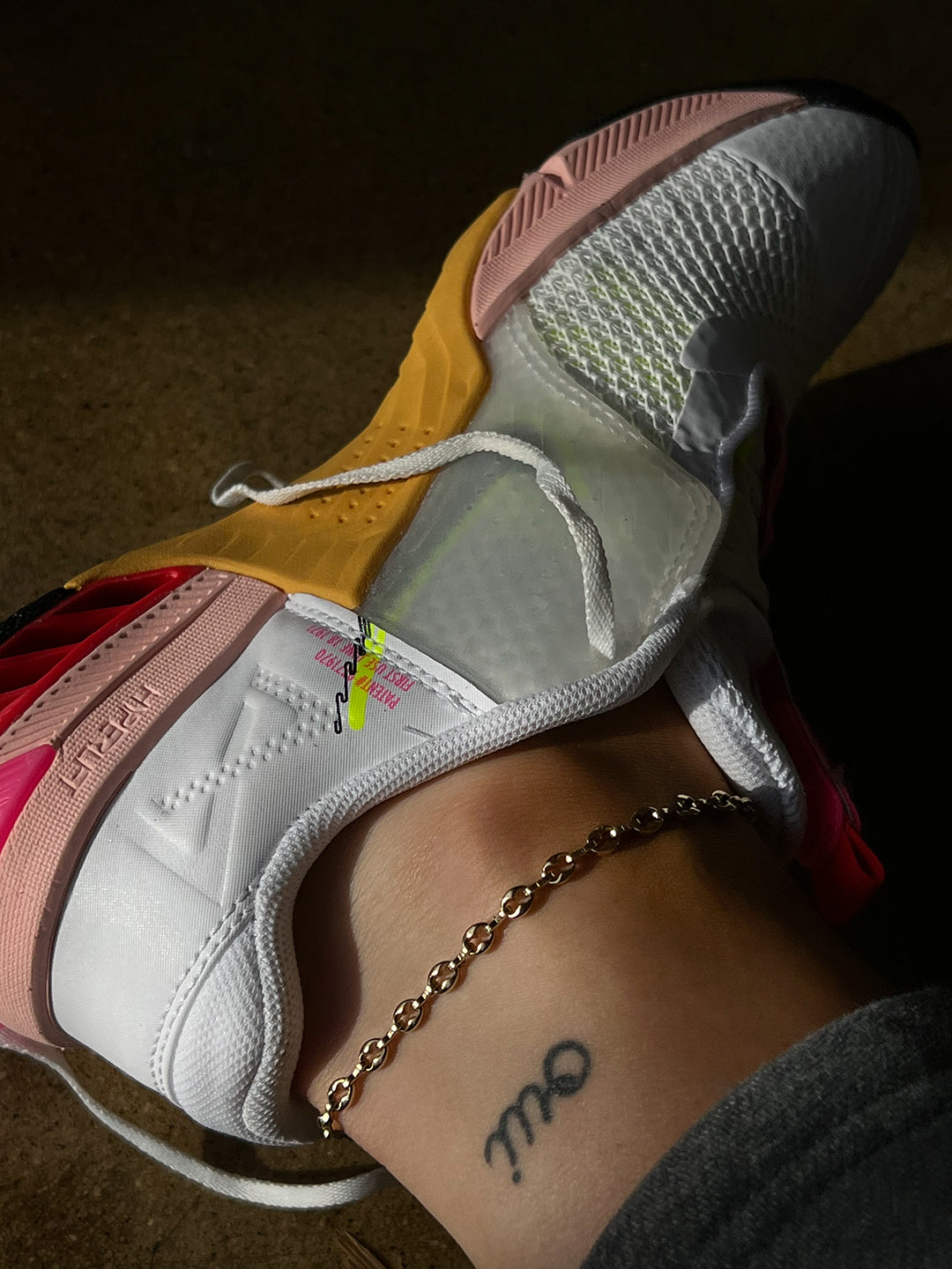 Violante Anklet - Silver — alternate angle