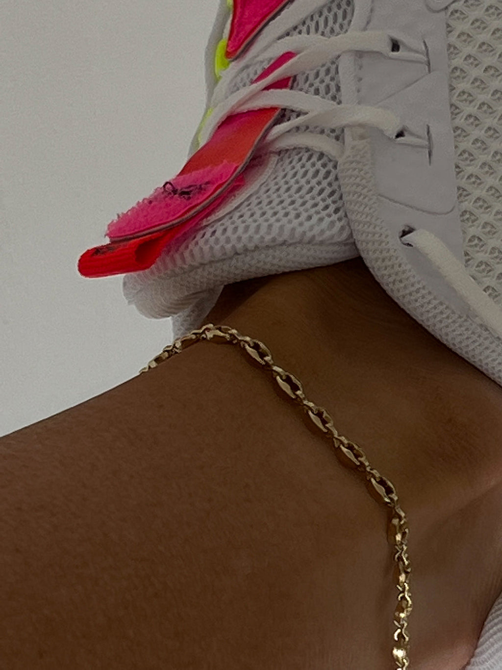 Violante Anklet - Gold — another angle