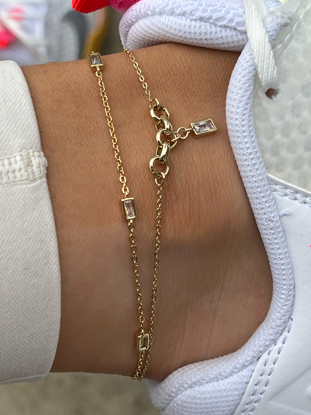 Sunrise on South Beach Anklet Set - Gold — alternate view 2
