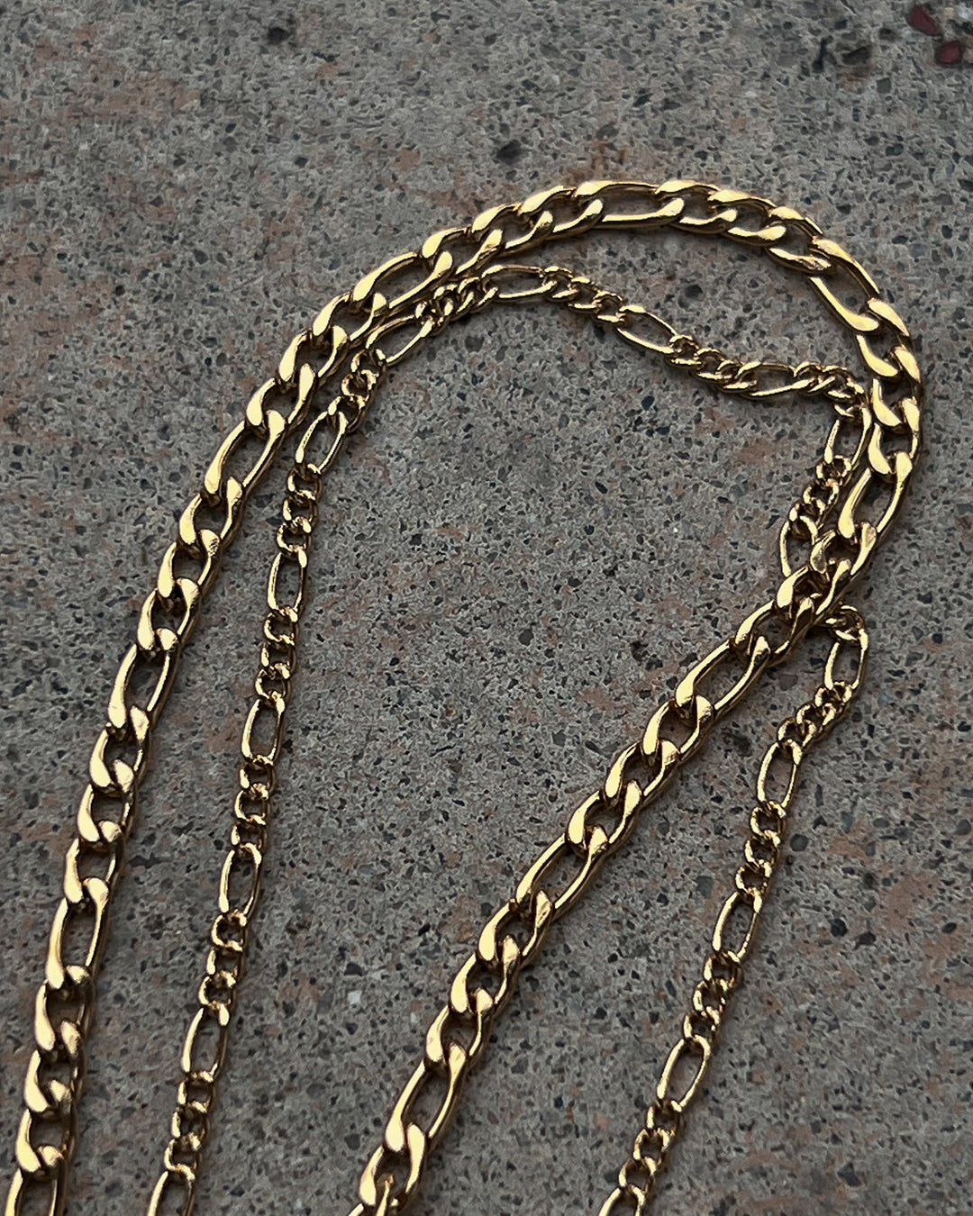 Suganami Belly Chain Set - Silver — another angle