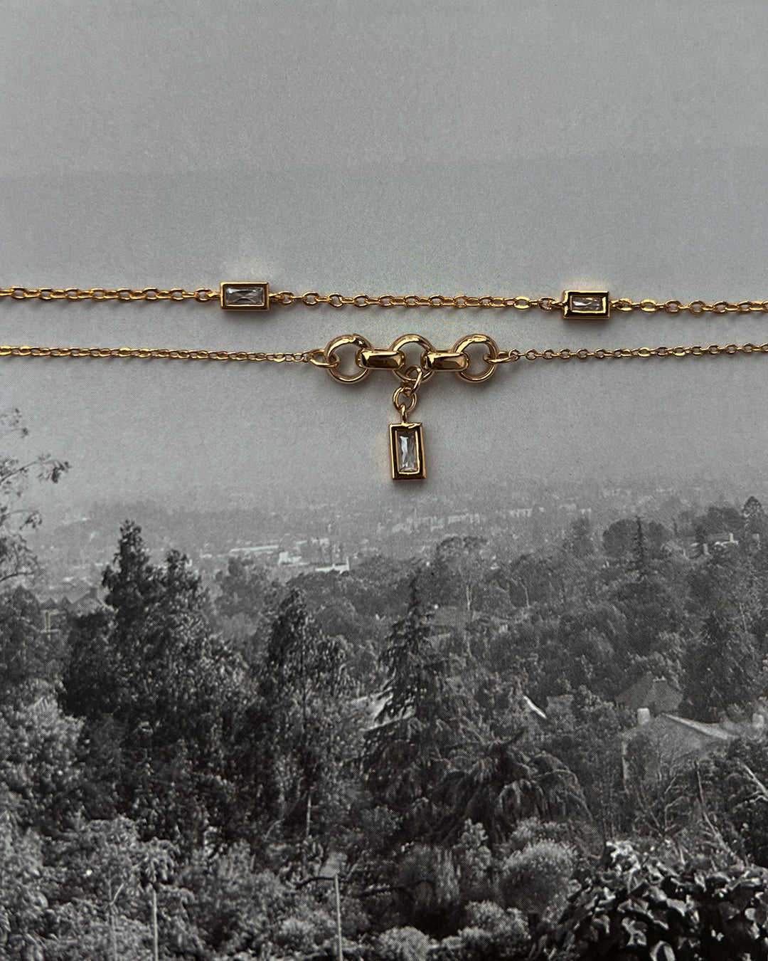 Sunrise on South Beach Anklet Set - Gold — alternate view 2
