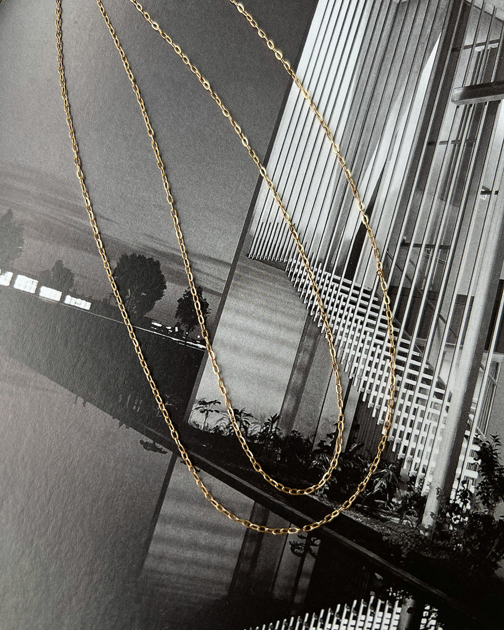 Take Me to the Bungalows Belly Chain - Gold — alternate view 2