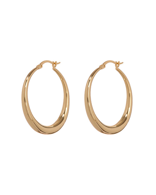 Baby Lucca Hoops - Gold