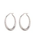 Baby Lucca Hoops - Silver