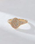 Perfect Pavé Signet Ring