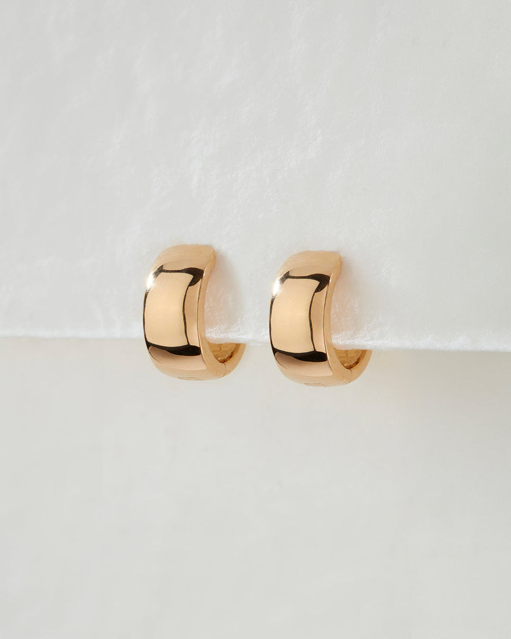 Mini Monaco Huggies - Earrings