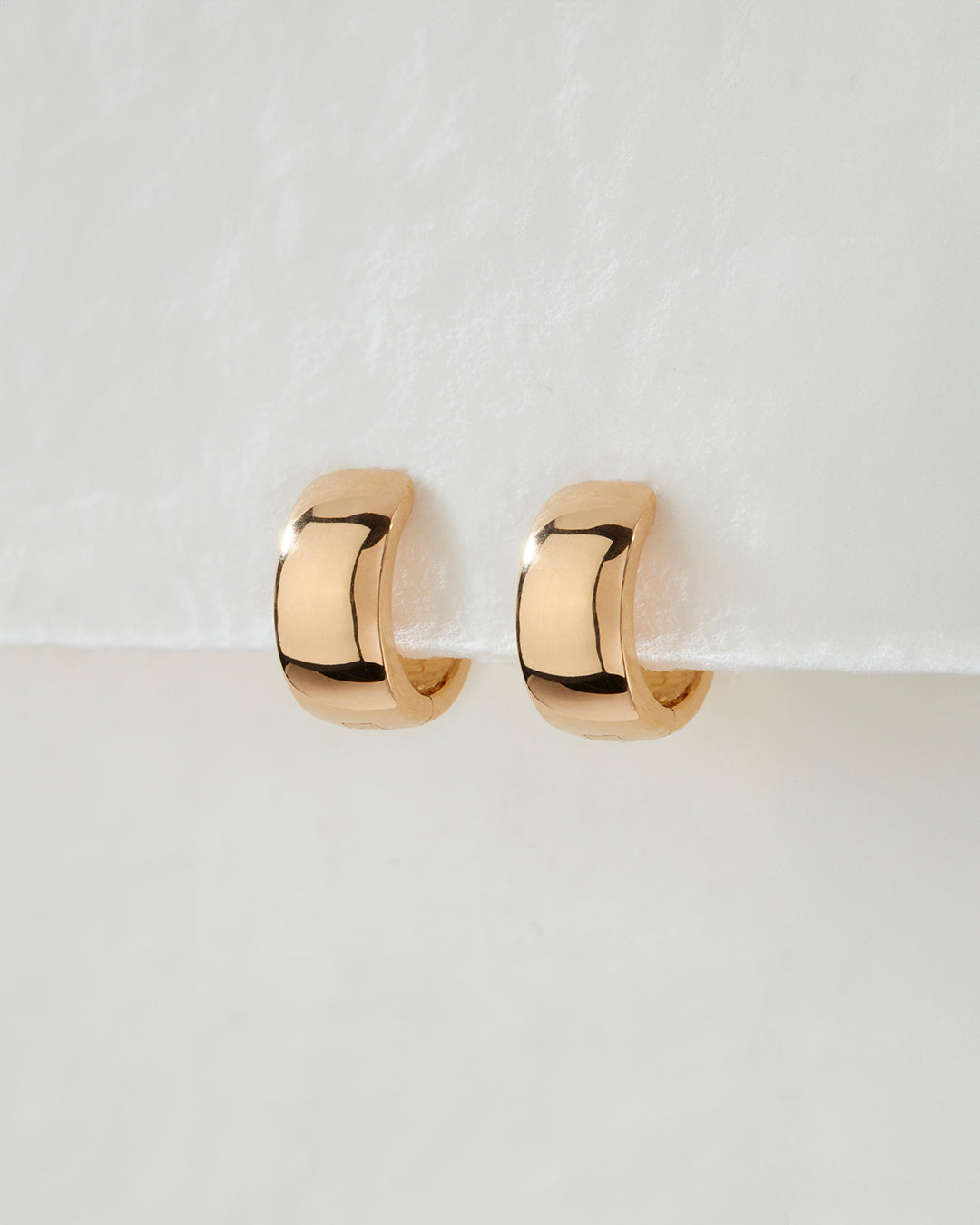 Mini Monaco Huggies - Earrings