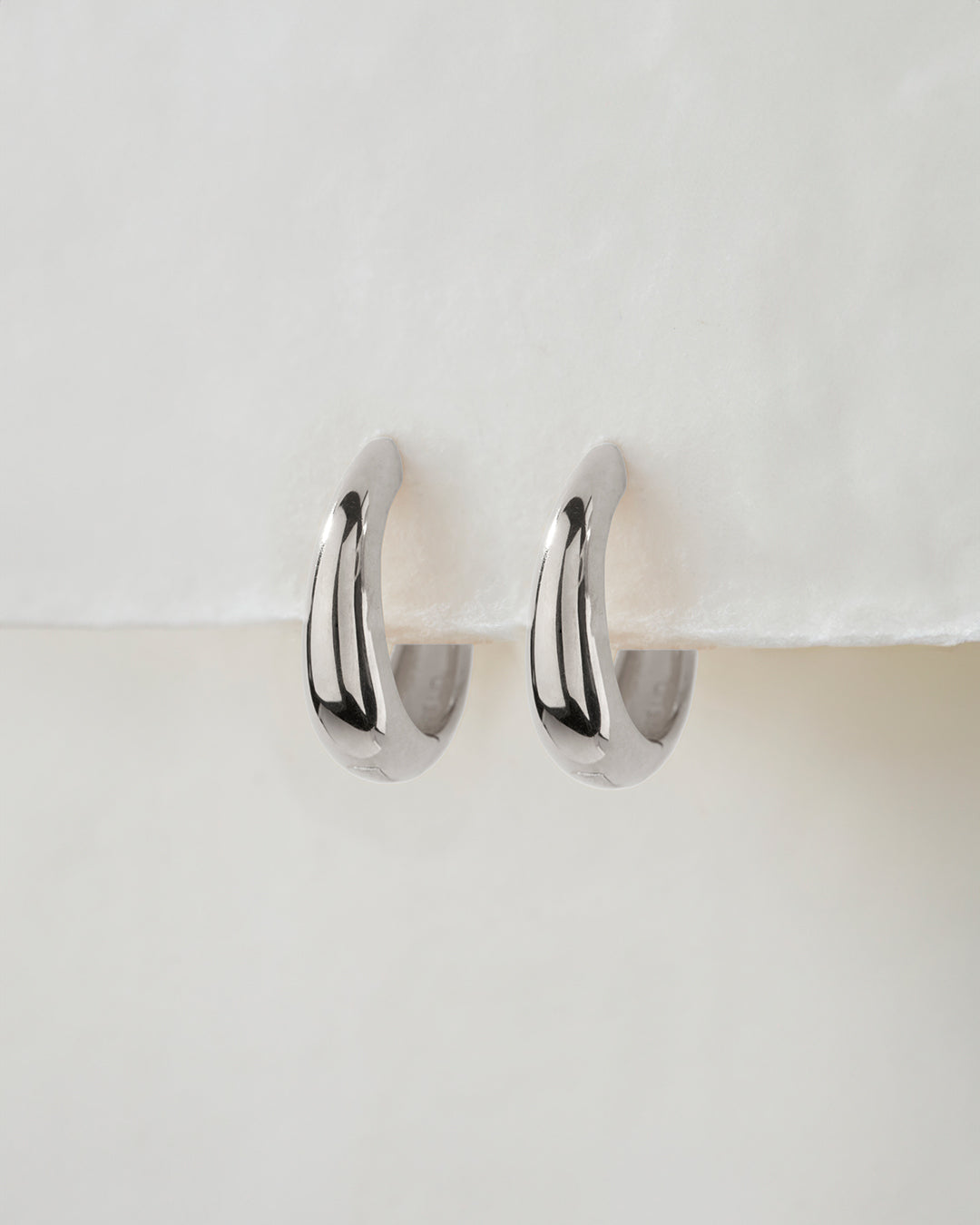 Mini Marbella Huggies - Earrings — alternate view