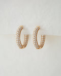 Real Diamond Amalfi Huggies - Earrings