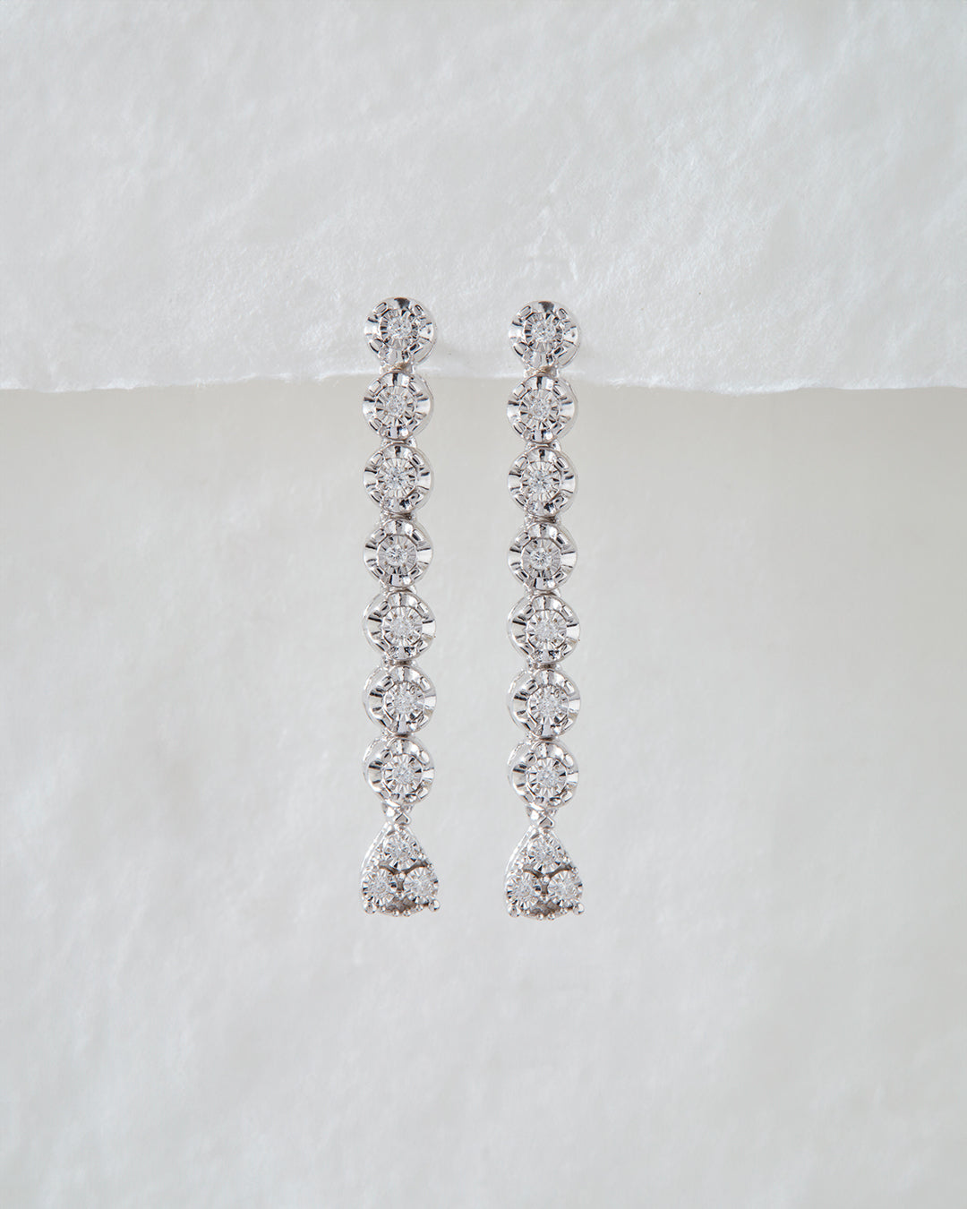 One and Only Diamond Drop Studs - Earrings — alternate view