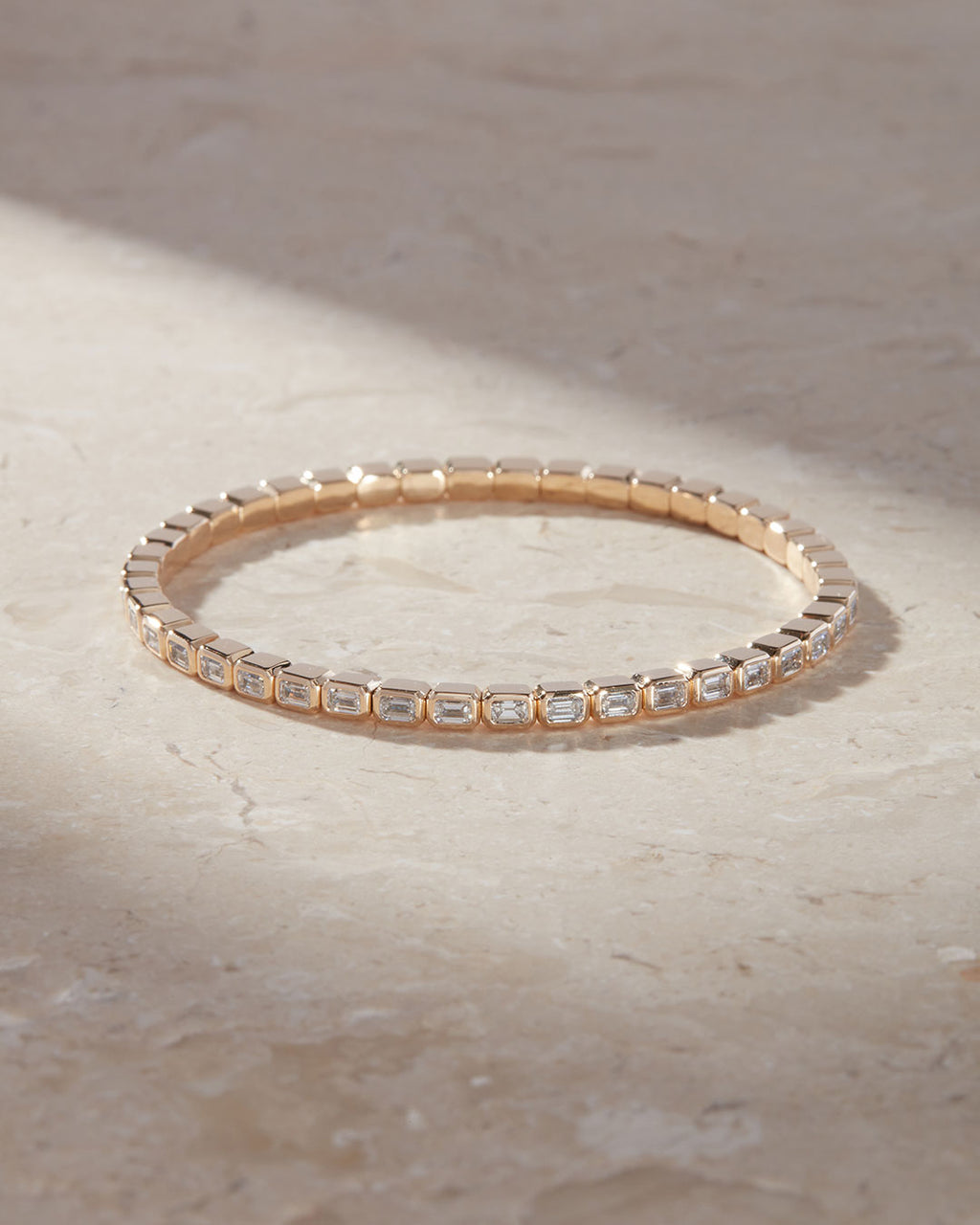 24/7 Flex Tennis Bracelet - Emerald Cut