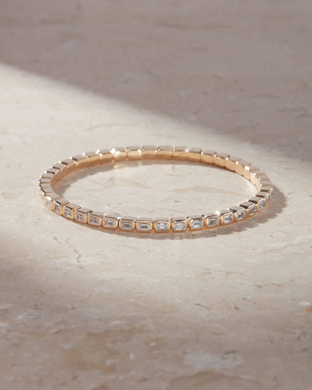 24/7 Flex Tennis Bracelet - Emerald Cut