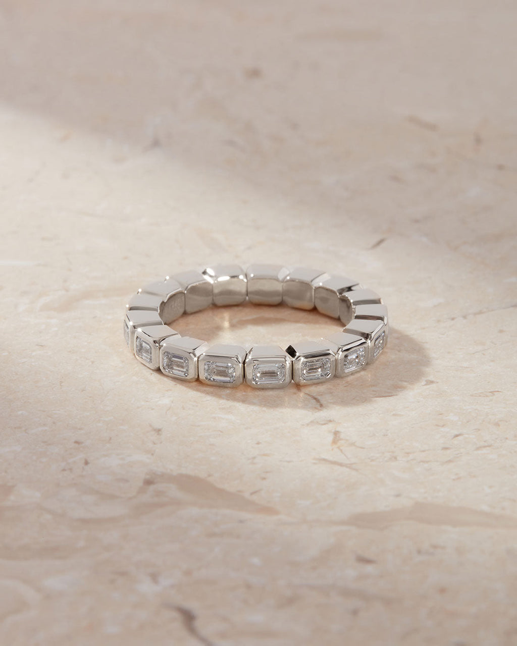 24/7 Flex Eternity Band - Emerald Cut - Rings