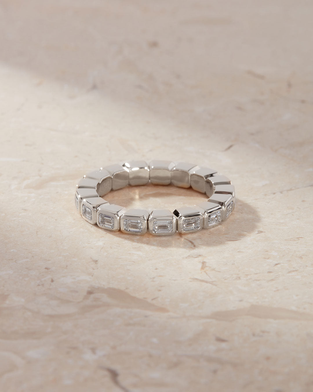 24/7 Flex Eternity Band - Emerald Cut - Rings