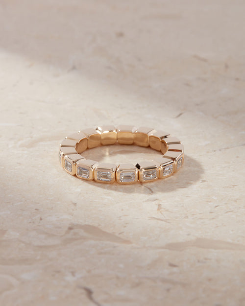 24/7 Flex Eternity Band - Emerald Cut - Rings — alternate view