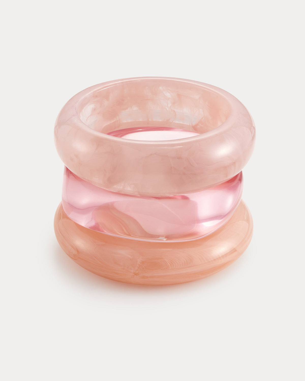 Formentera Bangle Set - Pink