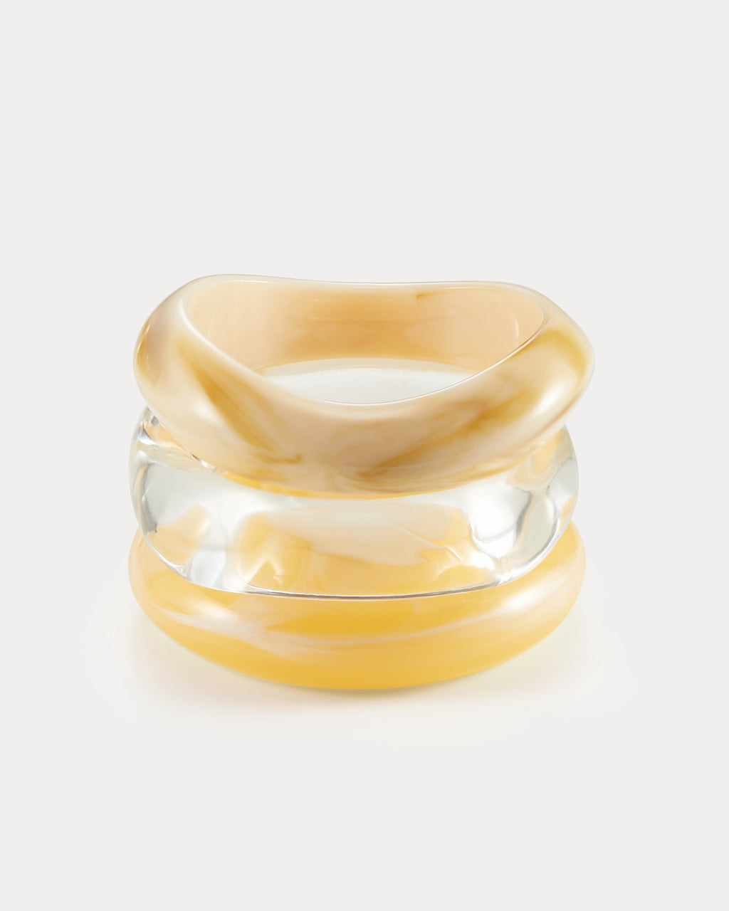 Formentera Bangle Set- Yellow