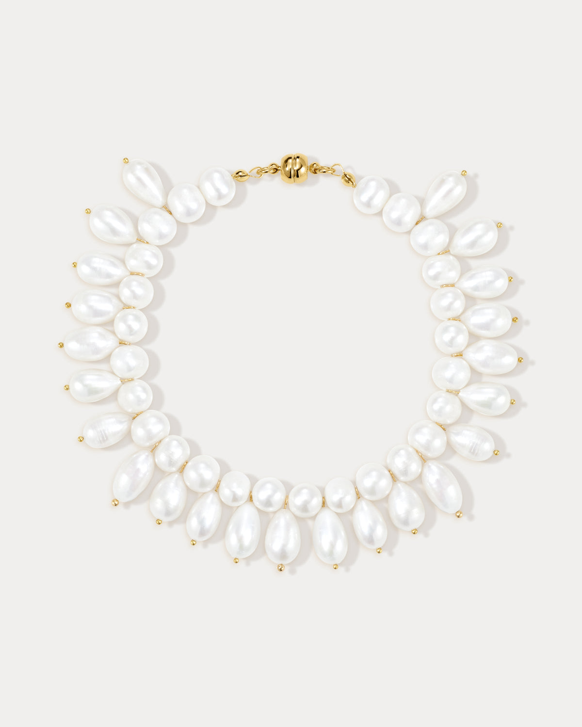 Mallorca Pearl Statement Anklet