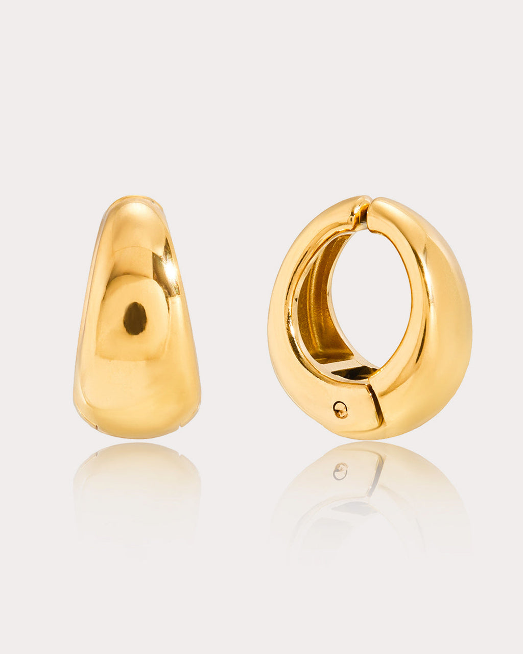 Marbella Ear Cuff Set - Gold - Earrings — another angle