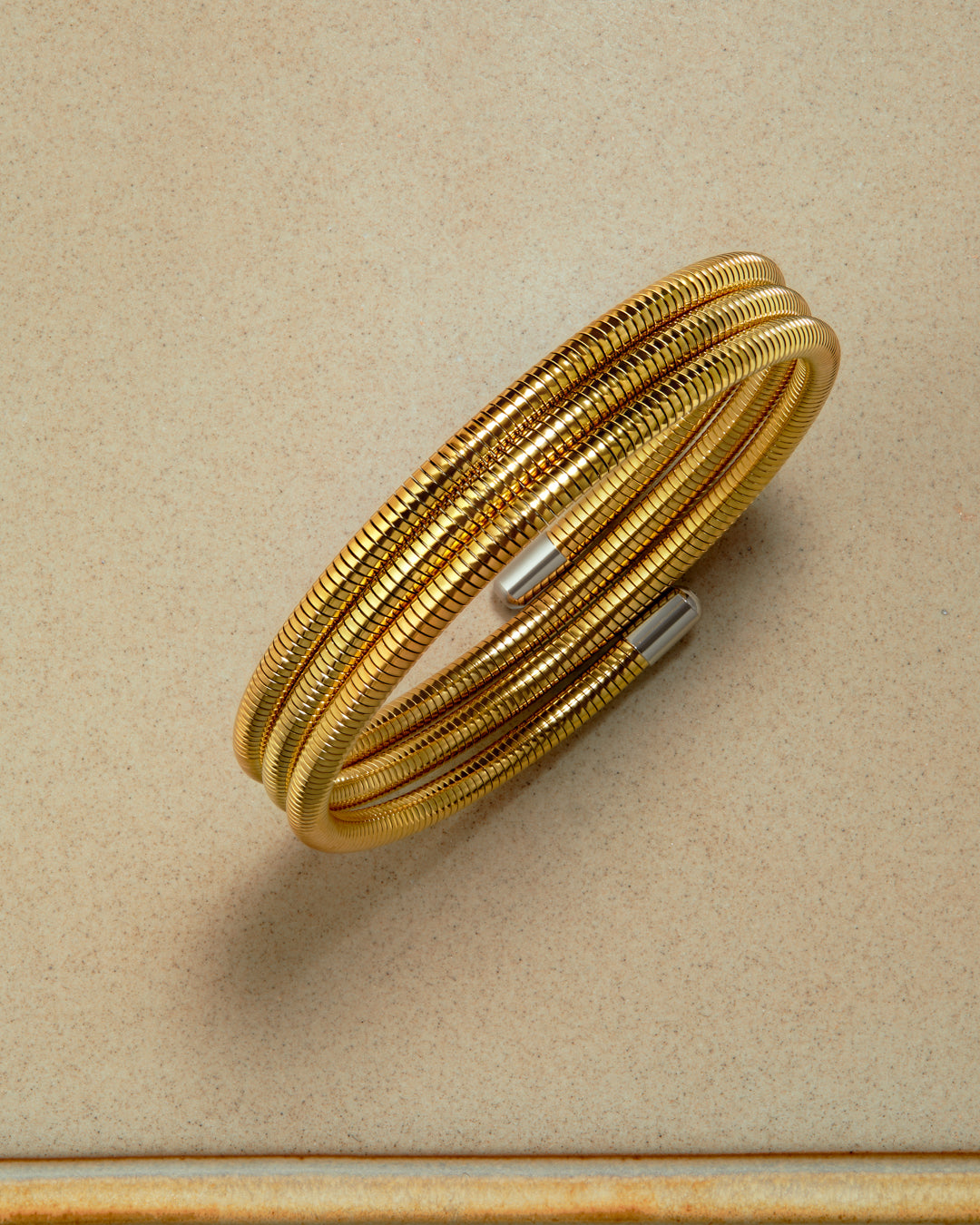 Mini Palais Flex Snake Chain Bracelet - Gold — alternate view