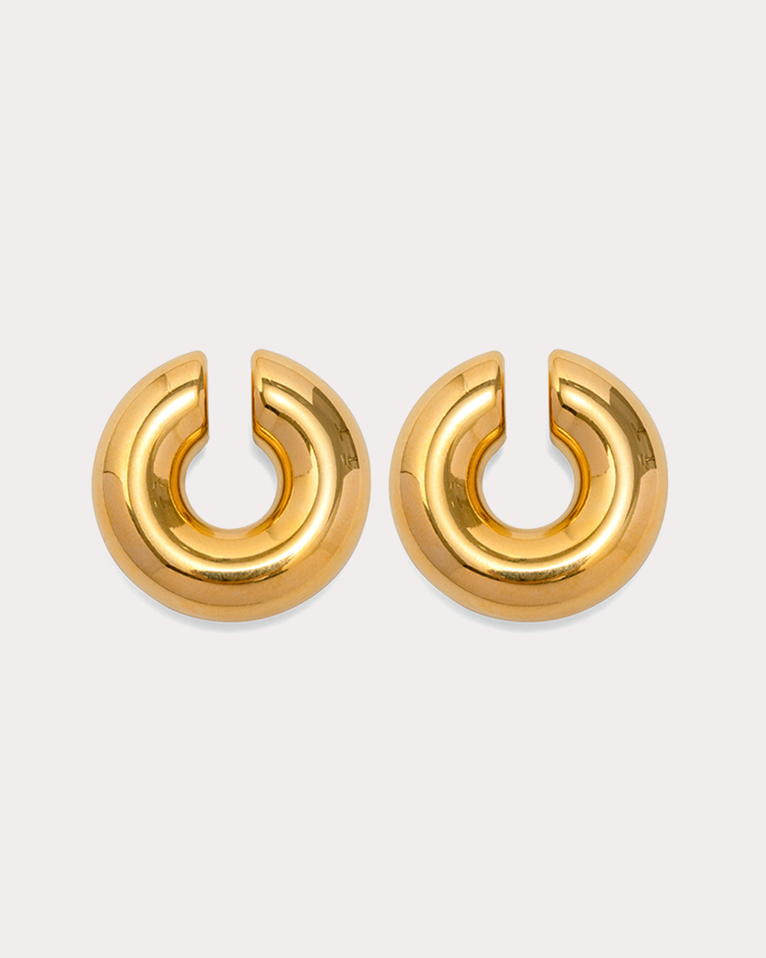 Noemi Ear Cuff Set - Gold - Earrings — alternate angle