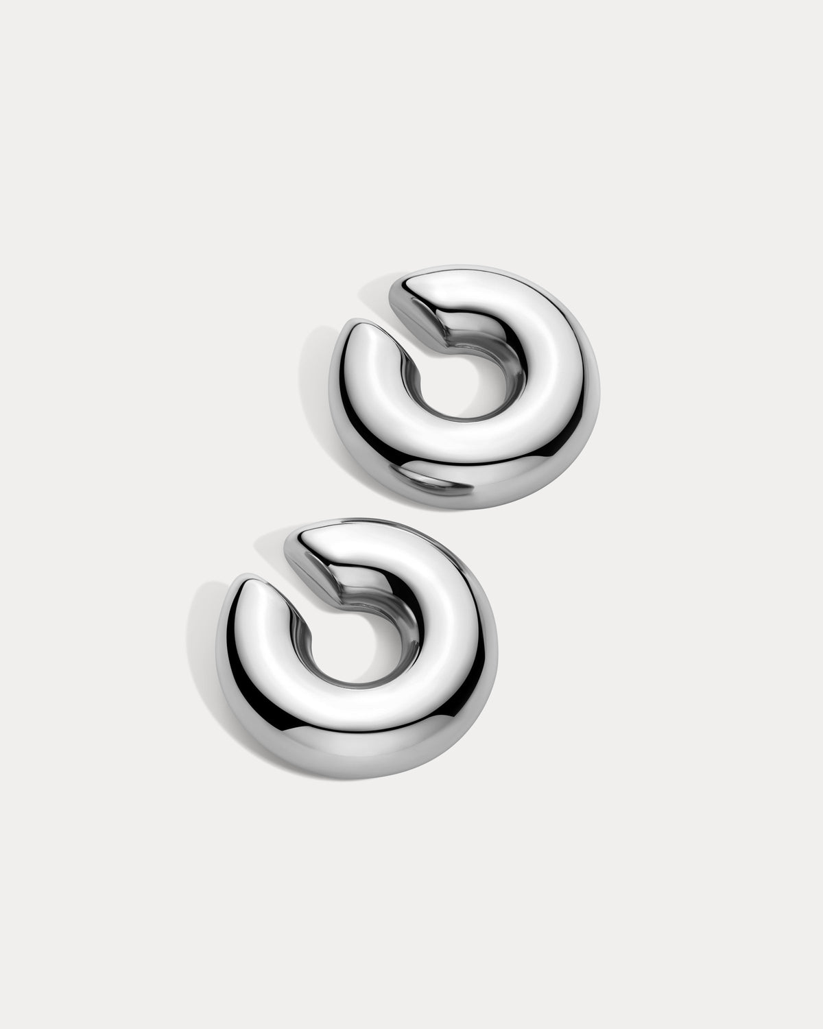 Noemi Ear Cuff Set - Silver - Earrings