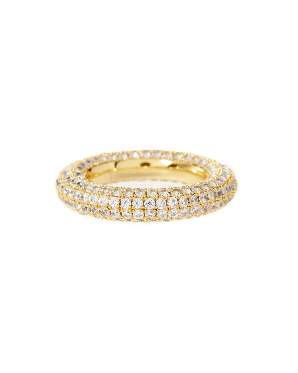 Pavé Amalfi Ring - Gold