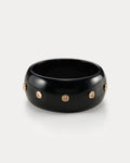 St. Lucia Lucite Cuff - Gold - Bracelets