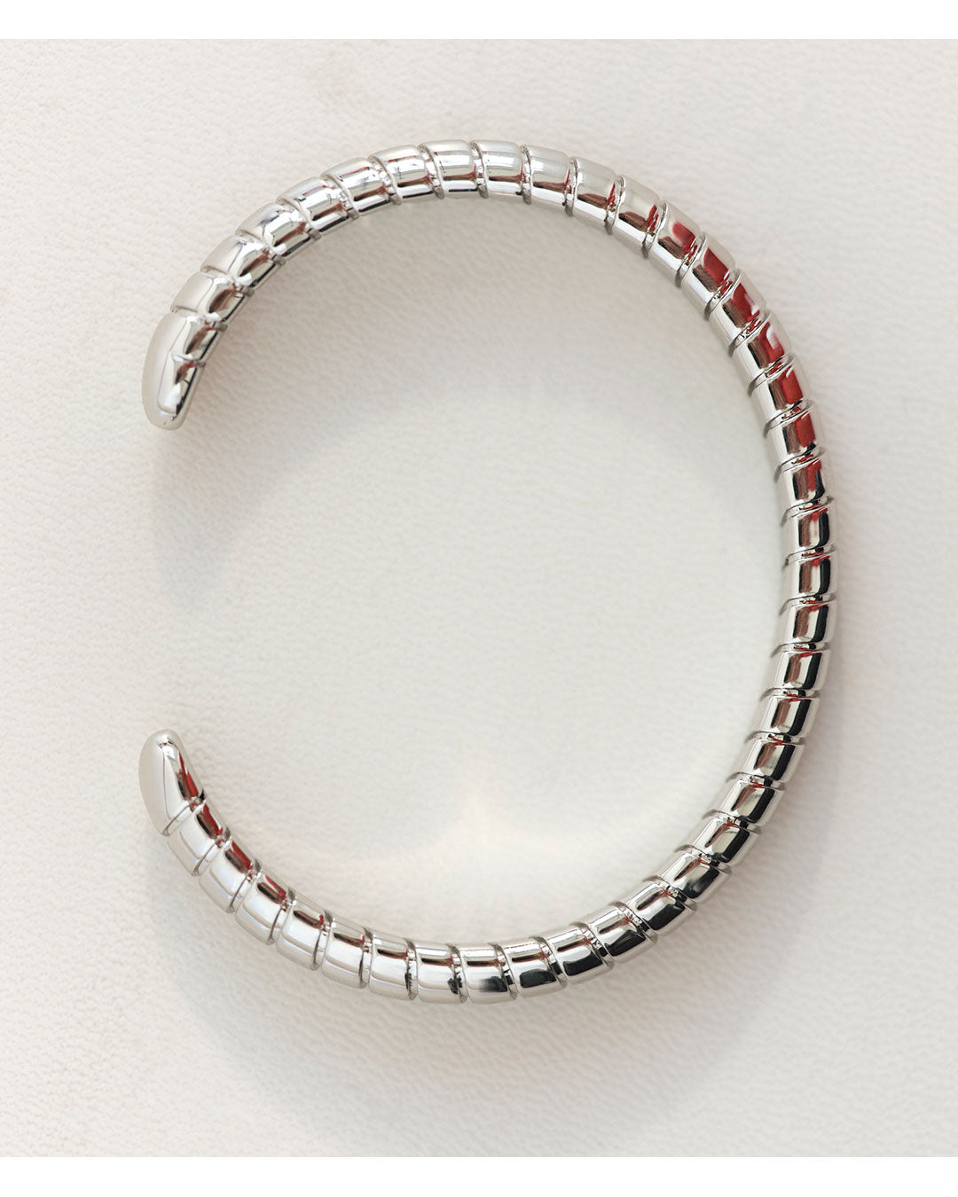 Snake Chain Cuff — detail view
