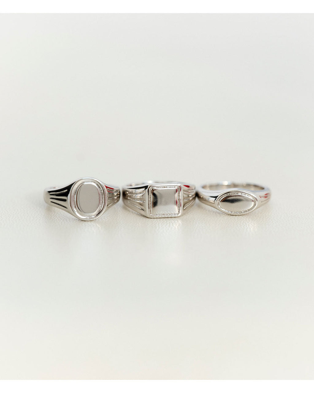 Signet Ring Stacker Set — alternate view 2